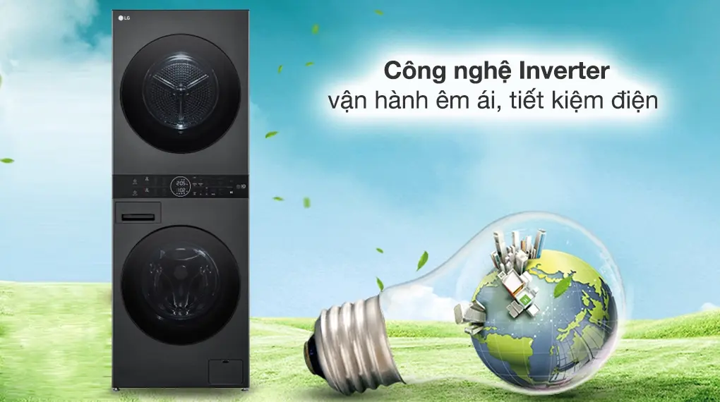 máy giặt sấy lg inverter 14 kg wt1410nhb
