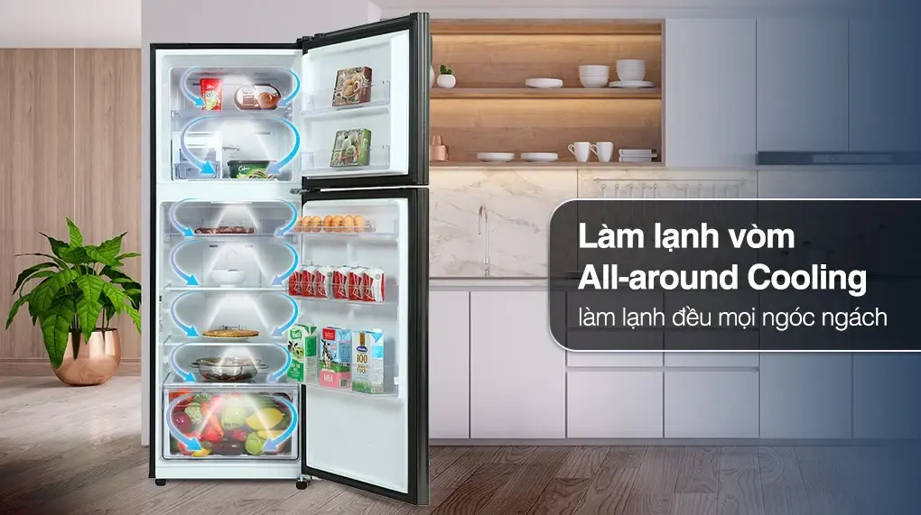 tủ lạnh samsung inverter 302 lít rt29k503jb1/sv