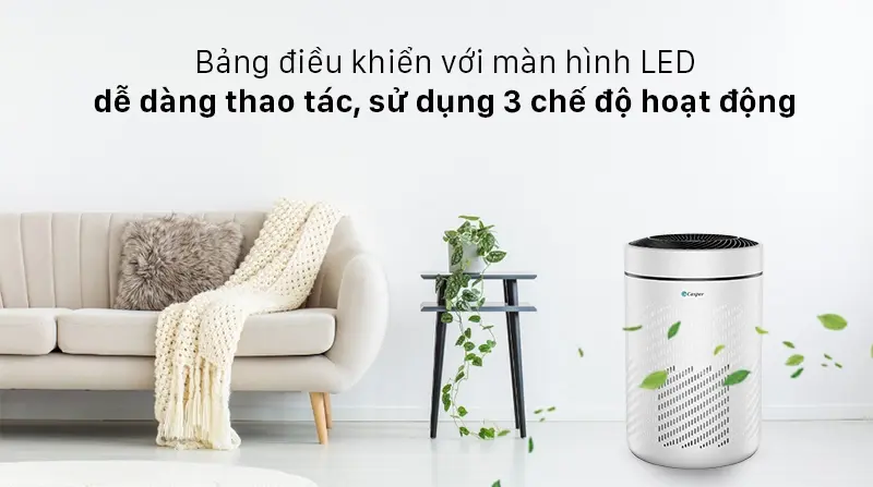 máy lọc không khí casper ap-250mah 22w