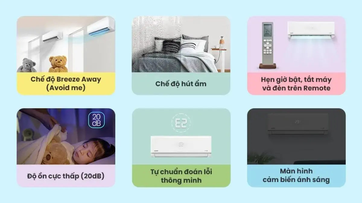 máy lạnh comfee inverter 2.0hp cfs-18vwgf-v