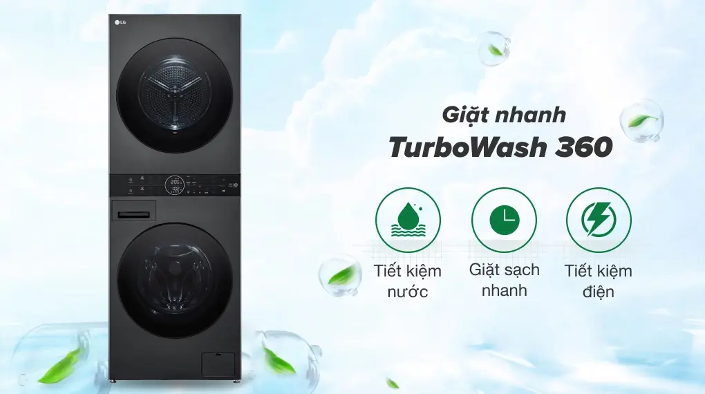 máy giặt sấy lg inverter 14 kg wt1410nhb