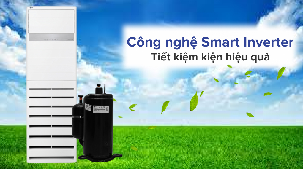 máy lạnh tủ đứng lg inverter 5 hp zpnq48gt3a0