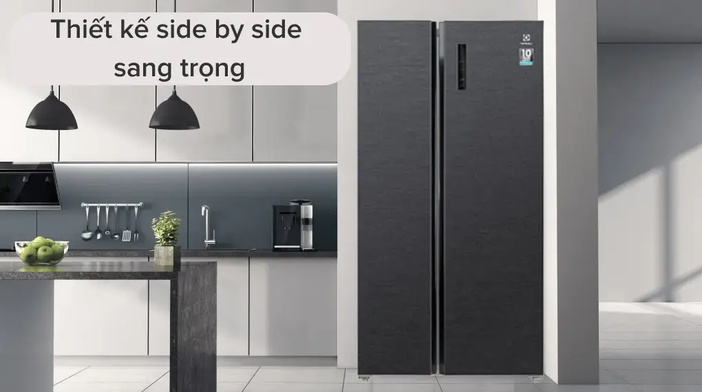 tủ lạnh electrolux inverter 505 lít ese5401a-bvn