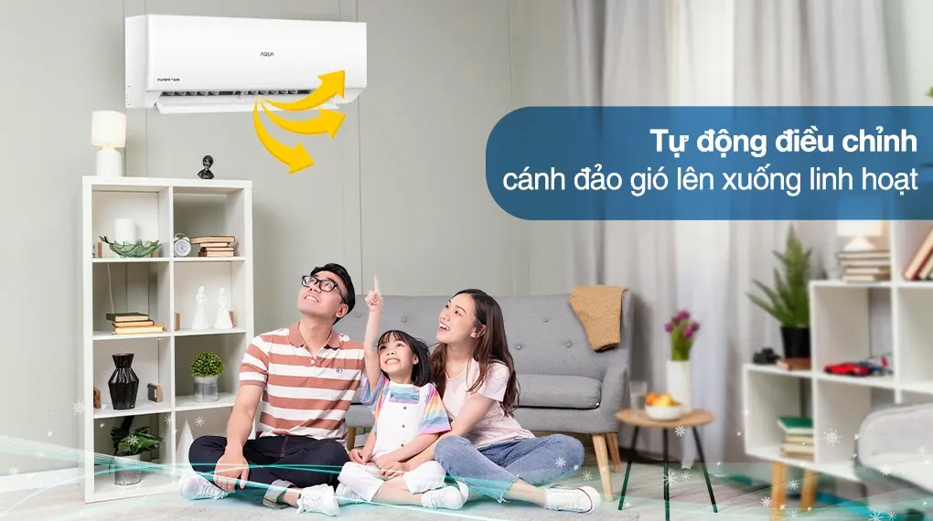 máy lạnh aqua inverter 1.5 hp aqa-rv13qc