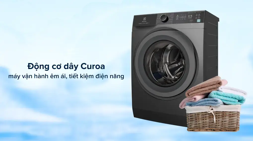 máy giặt electrolux inverter 10 kg ewf1024m3sb