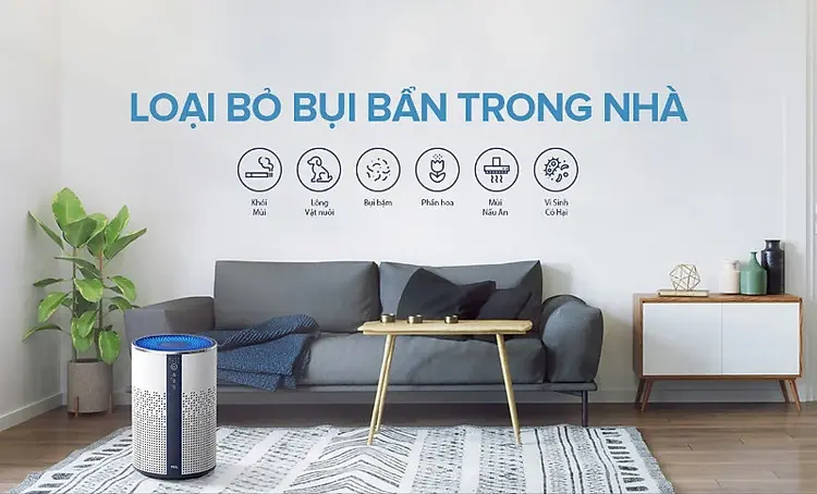 máy lọc không khí tcl kj120f-a1