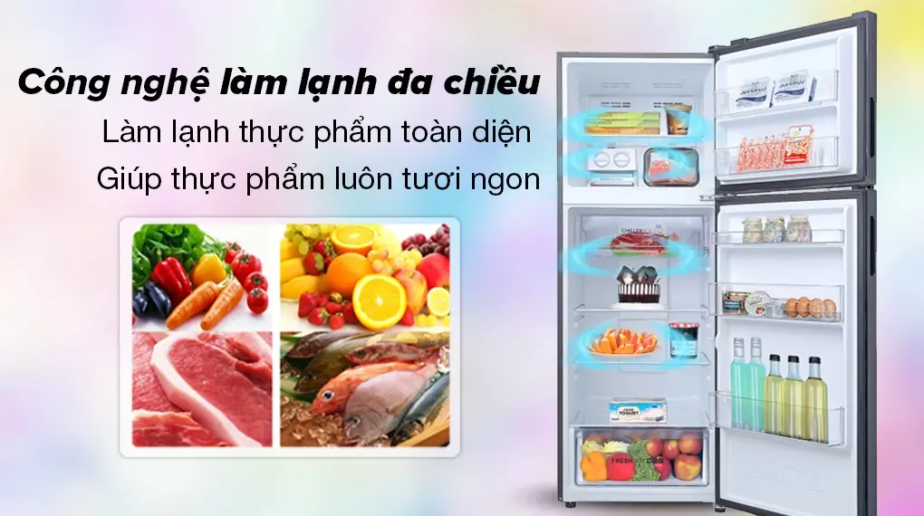 tủ lạnh aqua inverter 333 lít aqr-t352fa(fb)