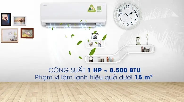 máy lạnh daikin inverter 1 hp atkc25uavmv