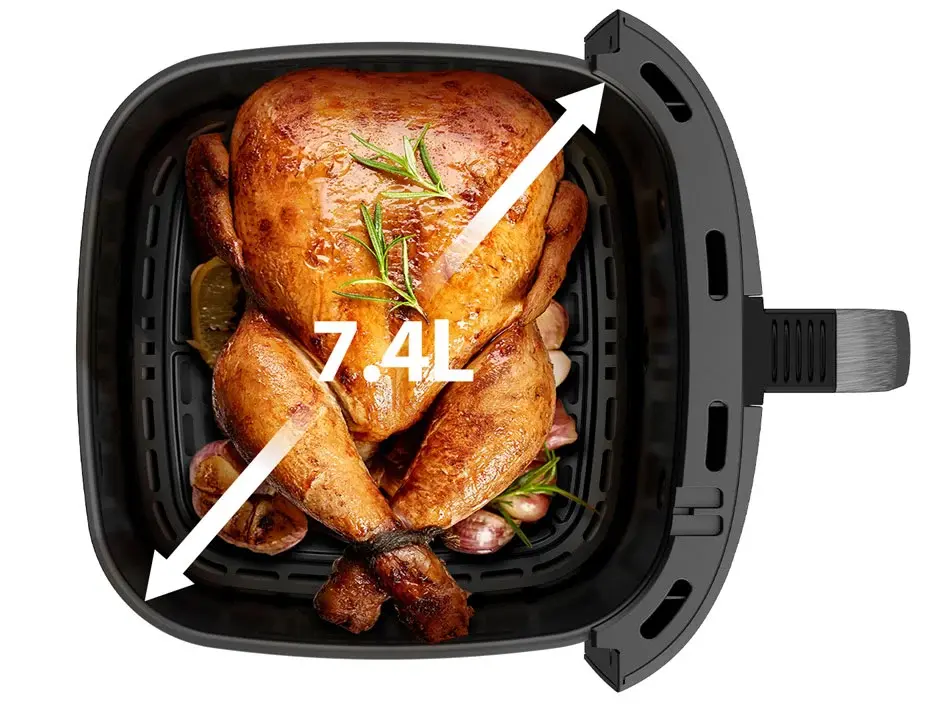 nồi chiên không dầu toshiba af-74cs1srvn(h) - 7.4 lít