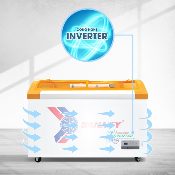 tủ đông inverter sanaky 280 lít vh-3899k3b
