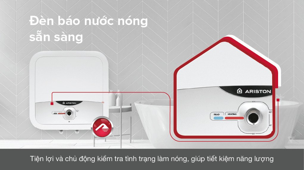 máy nước nóng gián tiếp ariston 30 lít an2 30 rs 2.5 fe