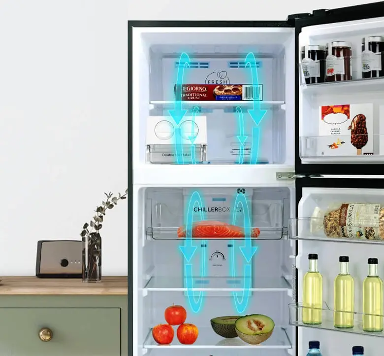 tủ lạnh aqua inverter 357 lít aqr-t376fa(fb)