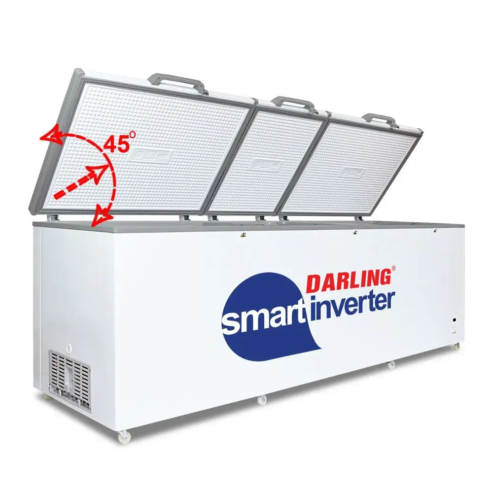 tủ đông inverter darling dmf-1279asi-1 1400 lít dàn đồng
