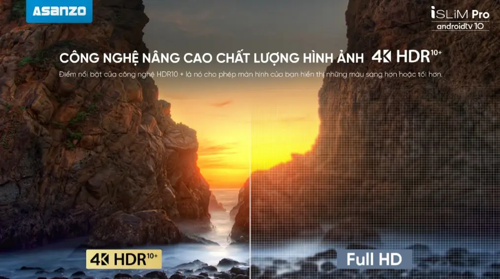 smart tivi asanzo 4k kính cường lực 50 inch - 50ag600k