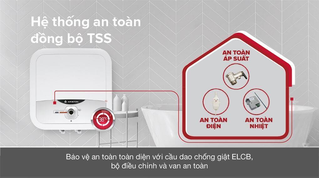 máy nước nóng gián tiếp ariston 30 lít an2 30 rs 2.5 fe