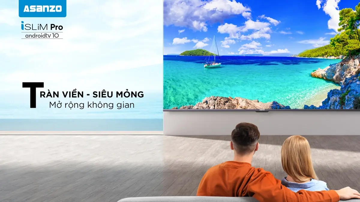 smart tivi asanzo 4k kính cường lực 50 inch - 50ag600k