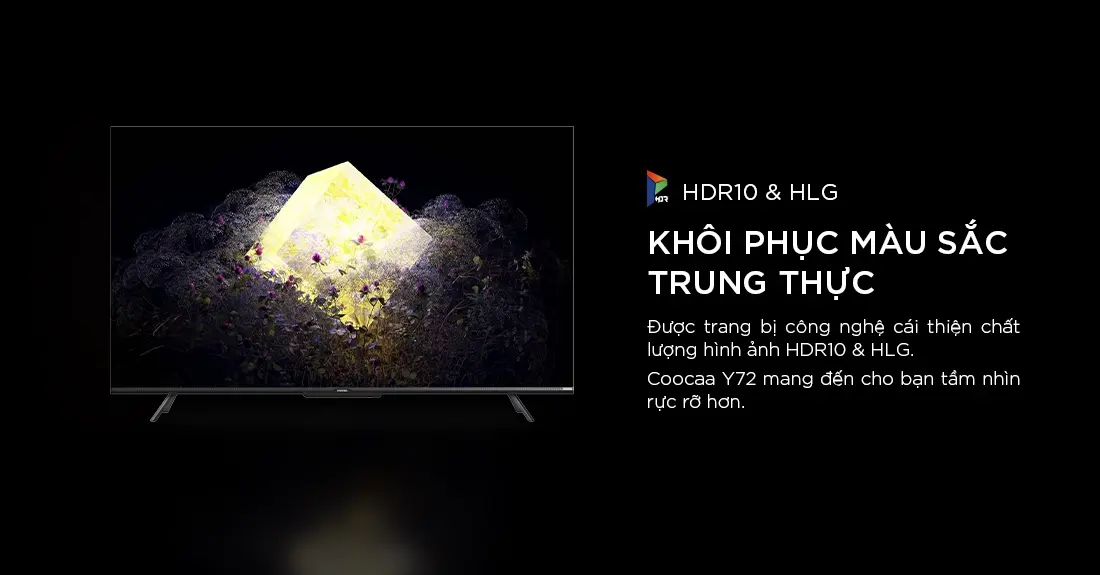 google tivi qled coocaa 50 inch 50y72 pro