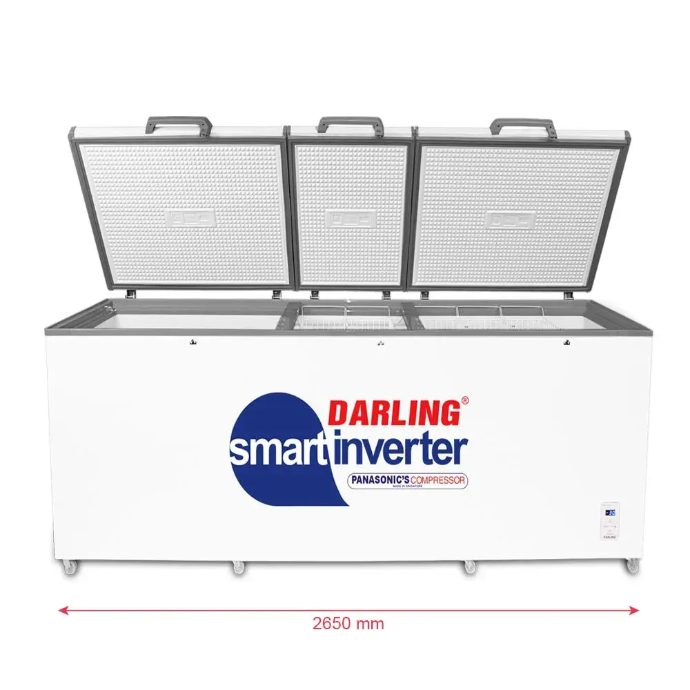 tủ đông inverter darling dmf-1279asi-1 1400 lít dàn đồng