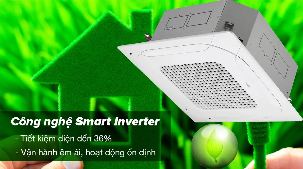 máy lạnh âm trần lg inverter 18000 btu ztnq18gpla0