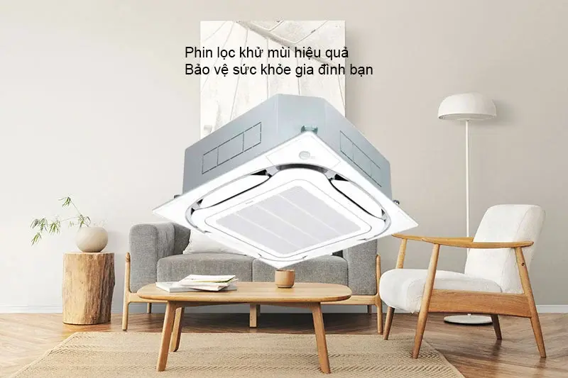 máy lạnh âm trần daikin inverter 3.5 hp fcfc85dvm/rzfc85dvm+brc7f635f9+bycq125eaf (1 pha)