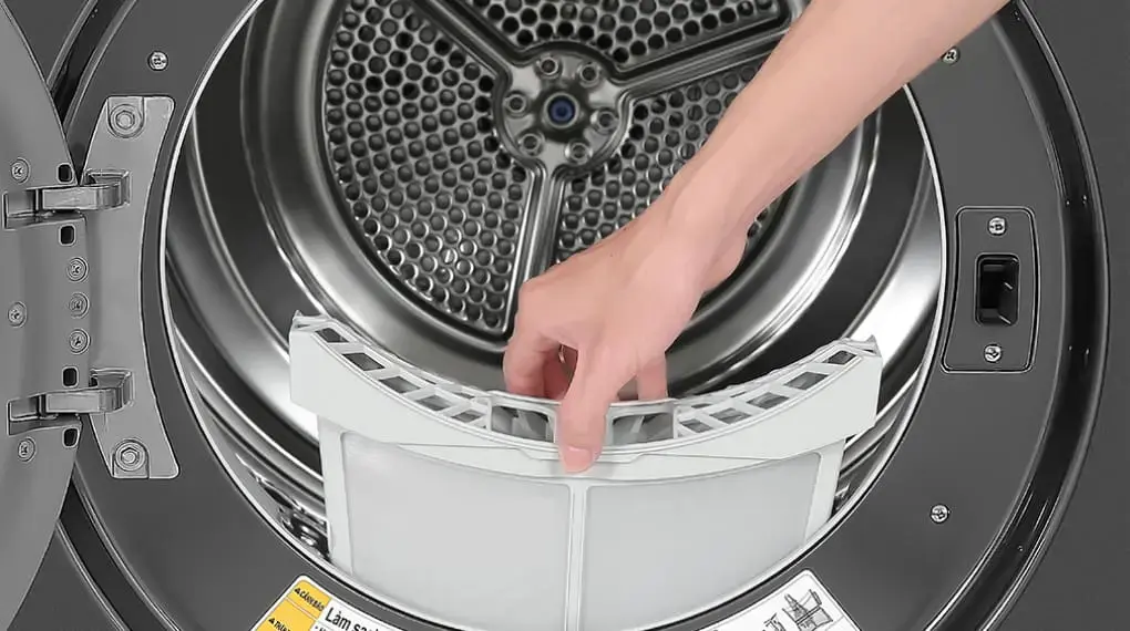 máy sấy bơm nhiệt lg 10.5 kg dvhp50p