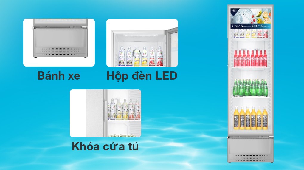 tủ mát aqua 320 lít aqs-af440n