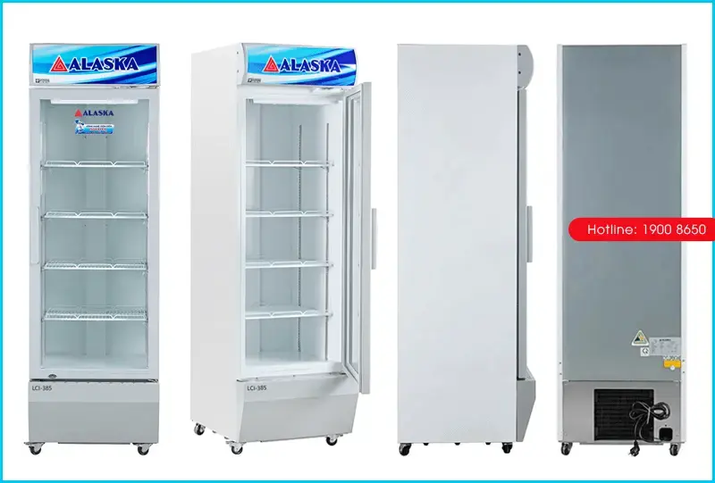 tủ mát alaska inverter 450 lít lci-385