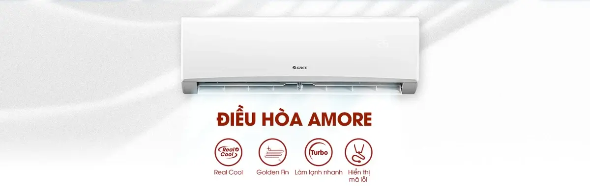 máy lạnh gree 2 hp amore18cn mới 2023