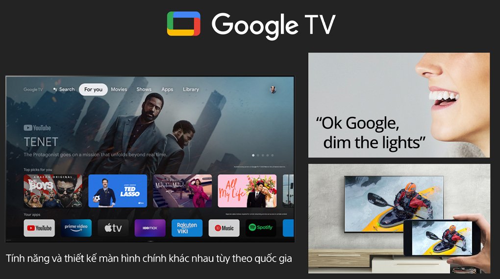google tivi oled sony 4k 48 inch xr-48a90k