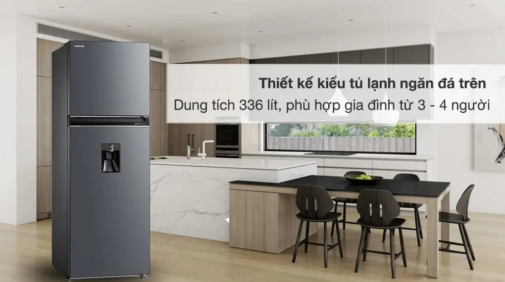 tủ lạnh toshiba inverter 336 lít gr-rt435wea-pmv(06)-mg