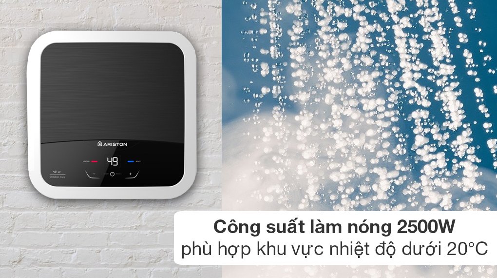 máy nước nóng gián tiếp ariston 30 lít an2 30 lux-d ag+