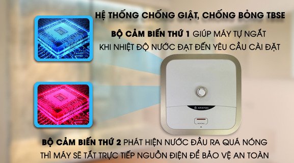 máy nước nóng ariston an2 15 rs 2.5 fe