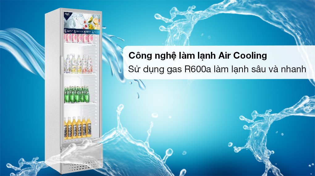 tủ mát aqua 280 lít aqs-af400n