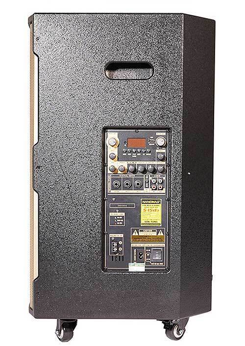 loa kéo nanomax s-15d3, loa hát karaoke 3 đường tiếng