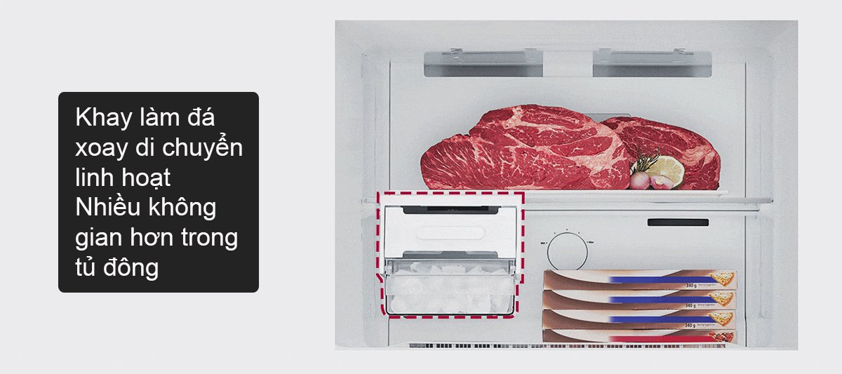 tủ lạnh lg smart inverter 395 lít gn-b392bg