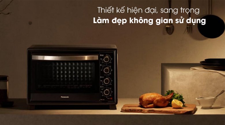 lò nướng panasonic nb-h3801kra 38 lít