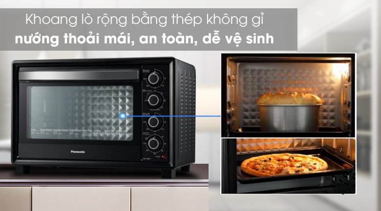 lò nướng panasonic nb-h3801kra 38 lít