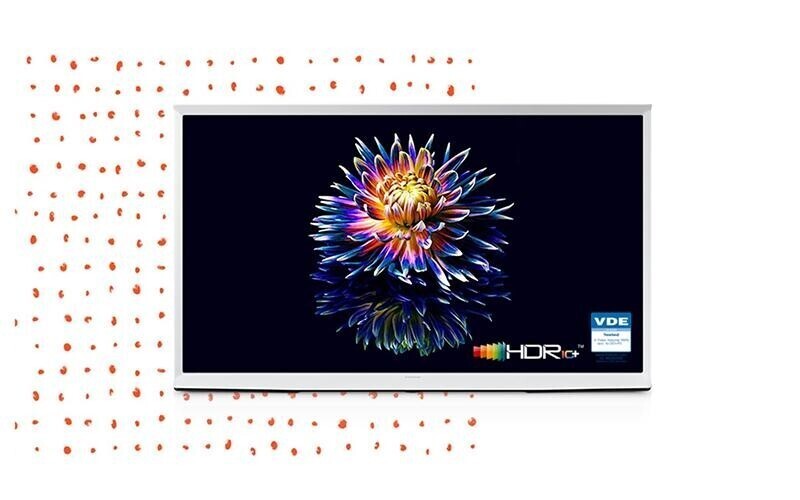 smart tivi samsung 4k the serif 55 inch qa55ls01bb