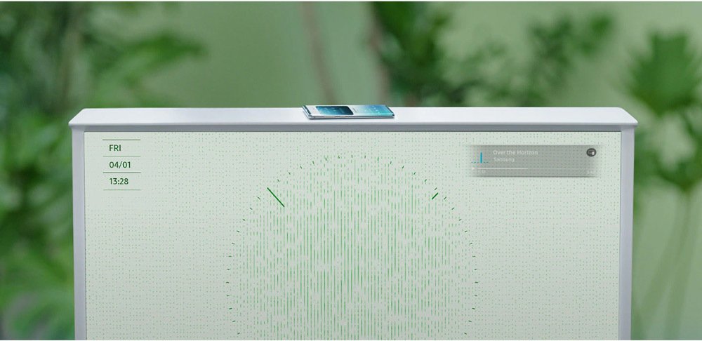 qled tivi serif samsung 4k 65 inch 65ls01ba lifestyle tv