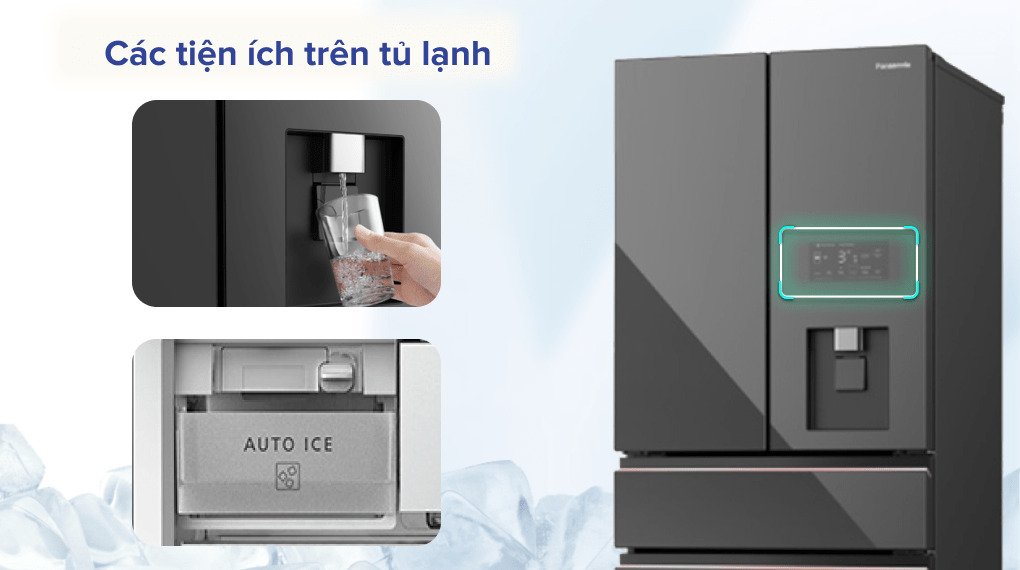 tủ lạnh panasonic inverter 540 lít multi door prime+ edition nr-yw590ymmv