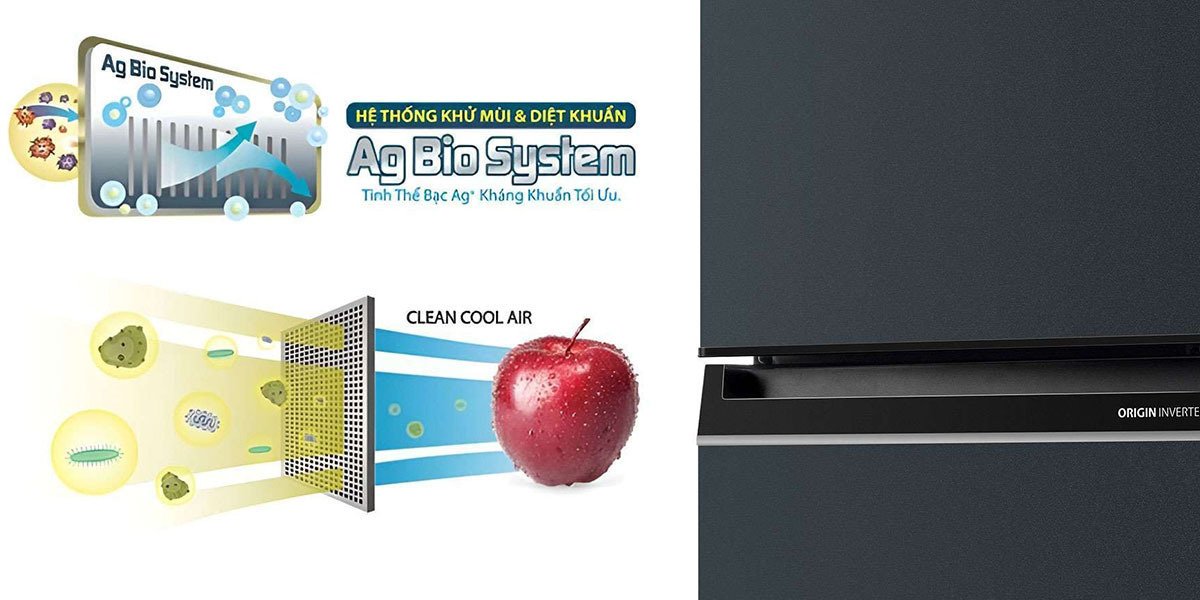 tủ lạnh toshiba inverter 194 lít gr-rt252we-pmv(52)