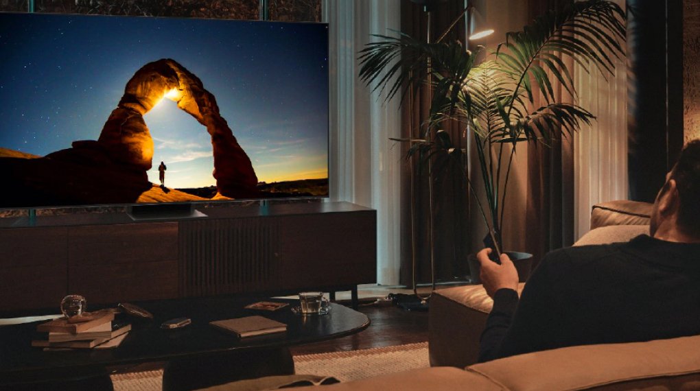 smart tivi oled samsung 4k 55 inch qa55s95b