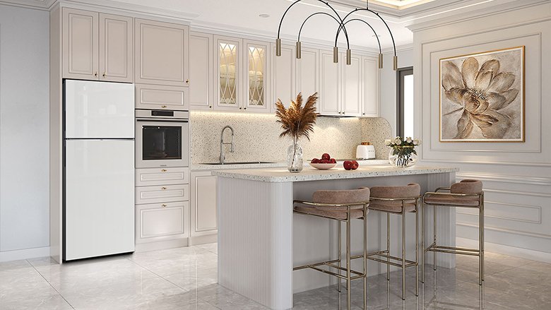 tủ lạnh samsung bespoke inverter 385 lít rt38cb668412sv