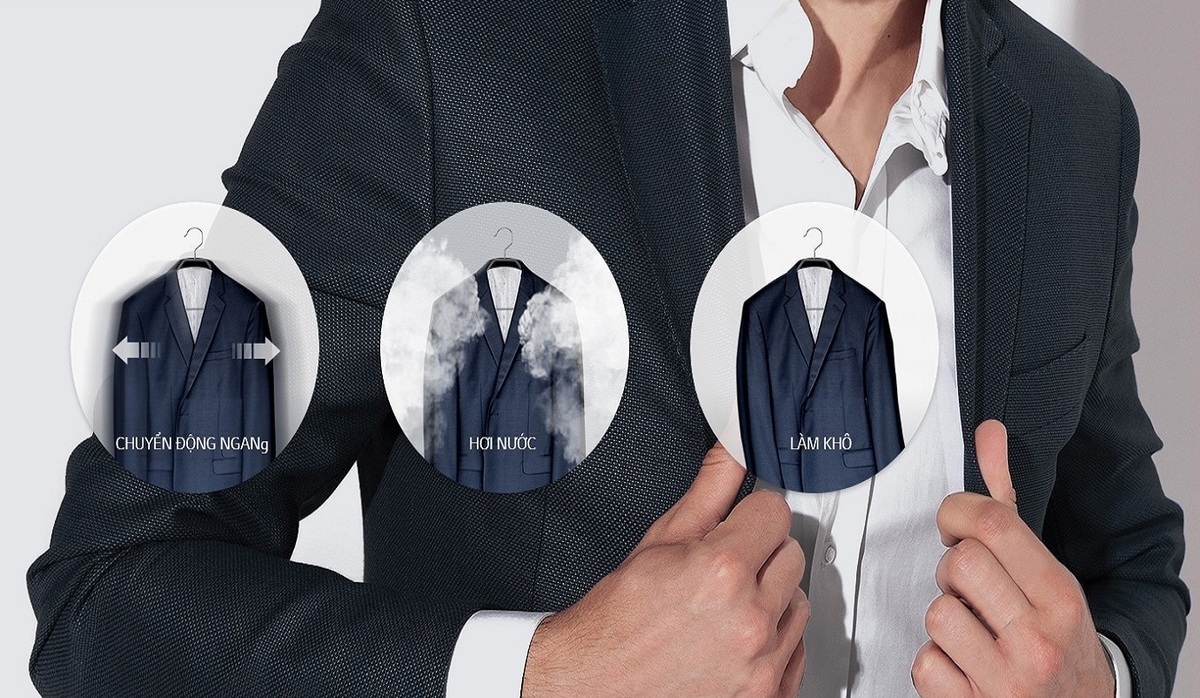 tủ chăm sóc quần áo thông minh lg styler s5mb