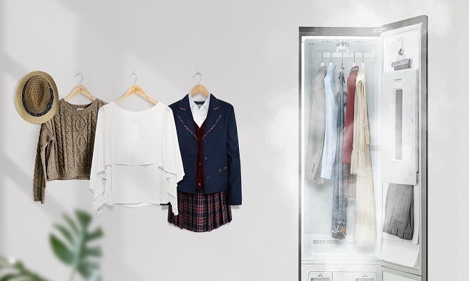 tủ chăm sóc quần áo thông minh lg styler s5mb