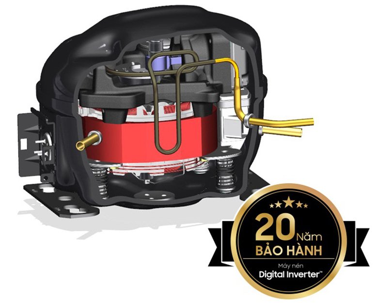 tủ lạnh samsung bespoke inverter 385 lít rt38cb668412sv