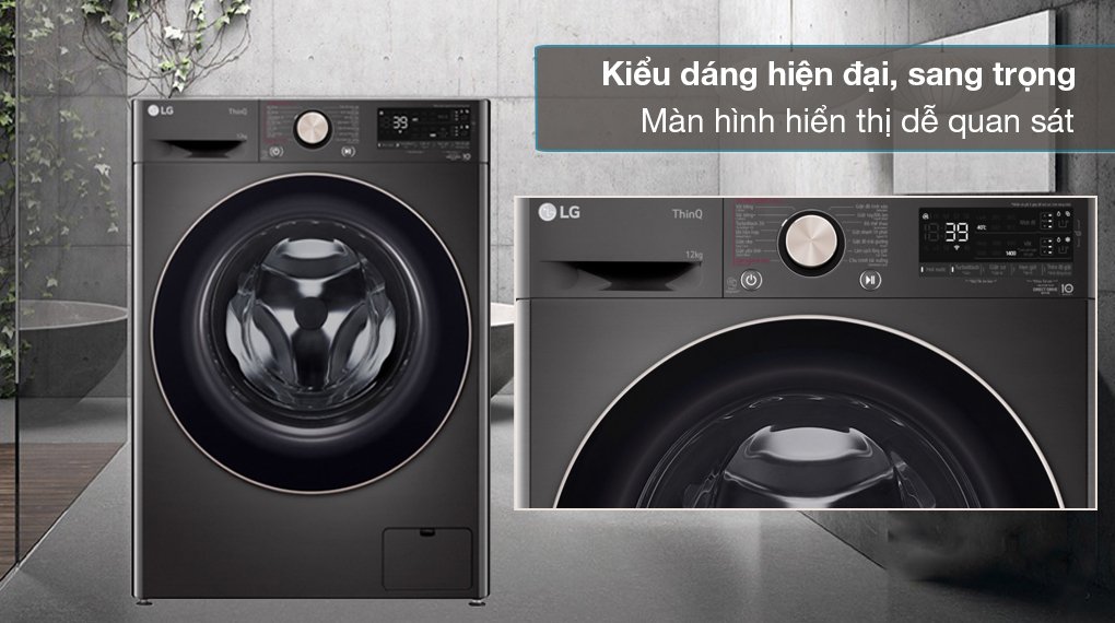 máy giặt lg ai dd inverter 12 kg fv1412s3ba
