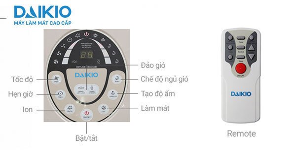 máy làm mát không khí daikiosan dka-02500b