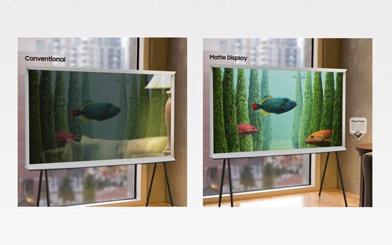 smart tivi samsung 4k the serif 55 inch qa55ls01bb