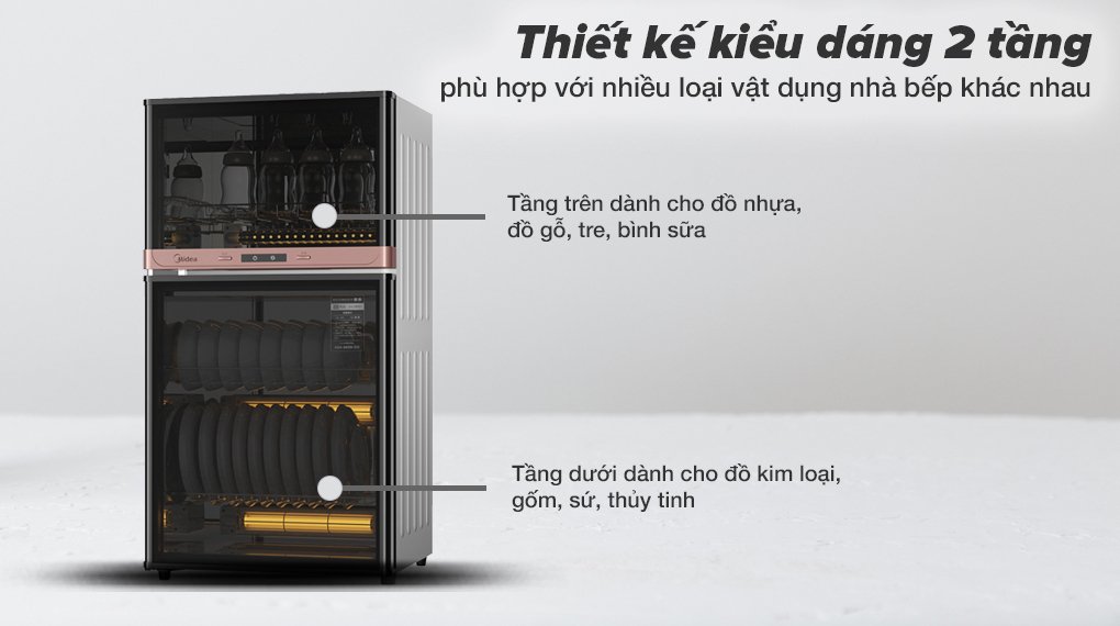 máy sấy chén midea mxv-zlp80xc65-r